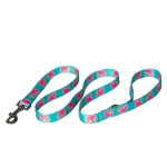 Factory direct sale braided rope pet dog tow rope leash pet collars leashes towing rope