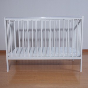 Factory Direct Wholesale White Pine Wood Baby Cribs Manufactures