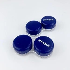 factory GP902 contact lens case stock contact lens case with custom imprint logo new design eye contact lens case