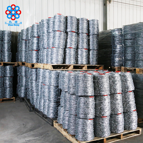 Buy Factory Hot Dipped Galvanized Barbed Wire For Protection from ...