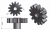 Import factory molding injection transmission plastic gear plastic gears from China