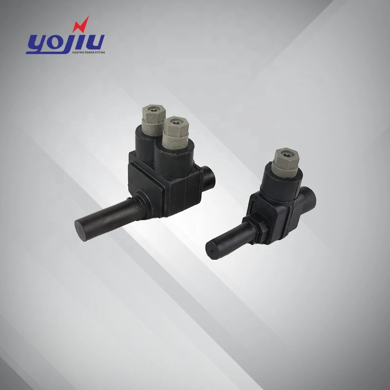 Factory outlet electrical power fittings for low voltage pre-insulation piercing accessories