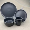 Factory price custom color and logo ceramic material dinnerware sets