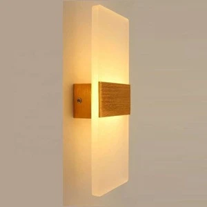 Factory Price Custom Made Modern Smart Control Wall Mount Indoor Hotel Bedroom Led Lamparas Wall Lamp Gold