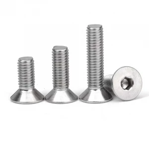 factory price DIN7991 stainless steel drilling used for furniture flat head bolts countersunk
