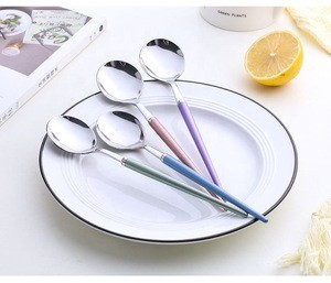 factory price nordic style reusable flatware set spoon chopstick set for travel