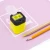 Import factory price  promotional  pencil sharpener two holes standard design  plastic pencil sharpener from China