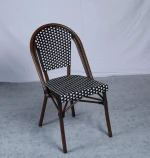 Factory Price Sale Thailand Rattan Wicker Bamboo Garden Outdoor Cafe Chairs Set Furniture