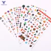 Factory Price Wholesale Waterproof Self Adhesive Printing A4 A5 A6 Vinyl Kiss Cut Circle Sticker Sheets Manufactur