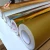 Import Factory supplier price PVC Self-adhesive Gold and silver advertising material from China