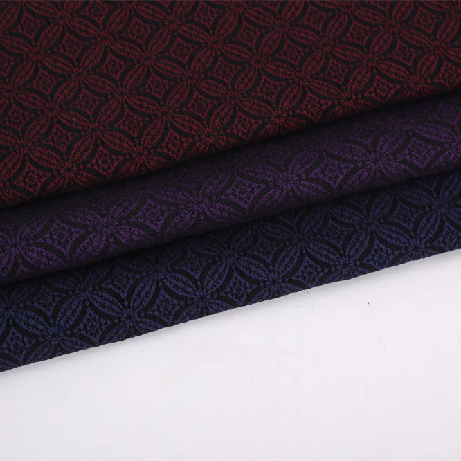 Factory Supply Wine Red/Black Viscose/Nylon/Spandex Elasticity/Softness for Pocket Lining Fabric
