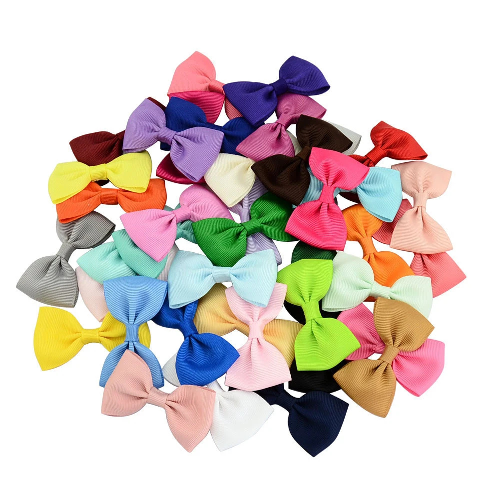 Factory Wholesale Fashion Handmade Bow Hair Clip Barrettes Hairpins For Girls Kids