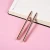 Import Fashion promotion custom business signature rose gold pen without clip from China
