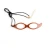 Import fashion reading glasses necklace acetate eyeglasses frame elderly care products from China