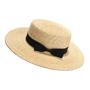 Fashion spring &amp; summer women travel wide brim sombrero straw hat hoods wholesale