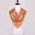 Import Fashion Wrap Curly Hair Women Large Square Silk Scarf from China