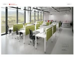 Fashionable Design Modern Office Workstation Office Desk Hardware Parts Modular Partition