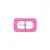 Import Fashionable Fuxia Color Women Belt Buckle With Imitation Raffia For Garment Bags &amp; Shoes from China