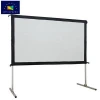 Fast Fold Portable Front/Rear Double Sided Projection/Projector Screen for Outdoor Gathering/Camping/Exhibition
