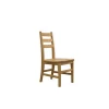 Favorable price modern chestnut solid wood furniture adult dining chair