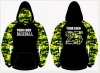 Feature sublimation printing design with hooded vest high quality customized