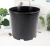 Import felt 15 gallon square plastic flower pots from China