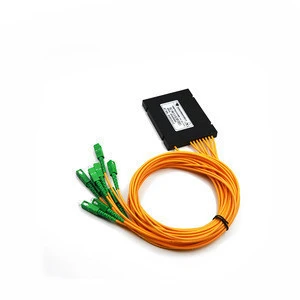 fiber optic equipment PLC fiber optic splitter box 1*8 cassette plc splitter for Communication Equipment