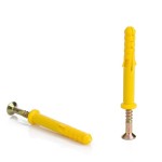 Fish Shape Nylon Plastic Expansion Anchor with Screw