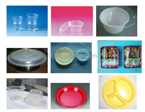 FJL-SZ-680II Disposable plastic water cup vacuum forming thermoforming pp dispsoible cup machine