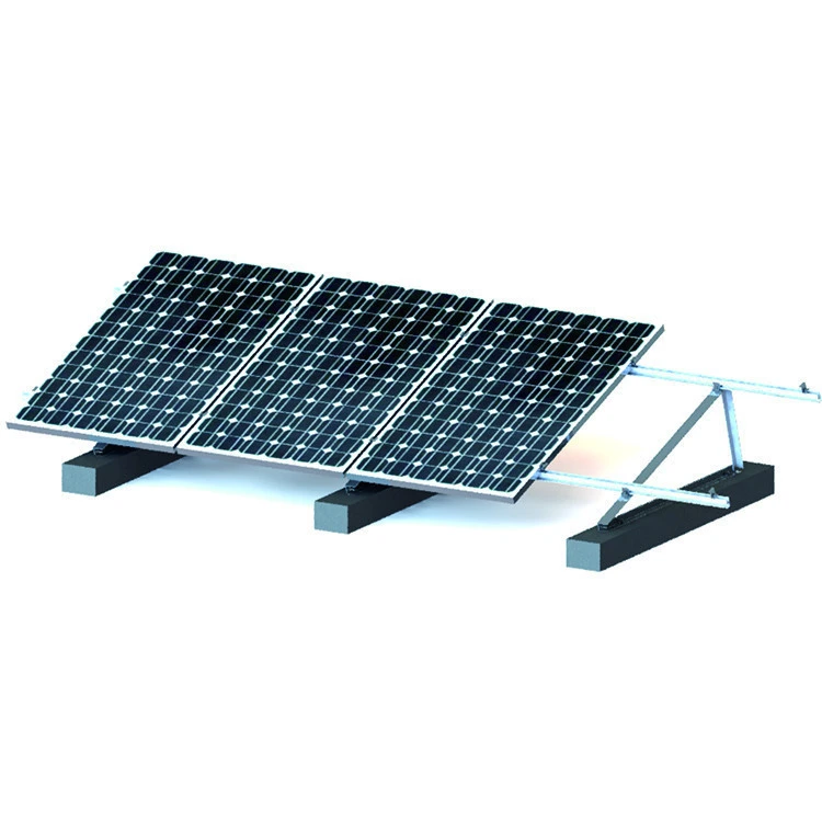 Flat roof PV mounting system with professional technical support