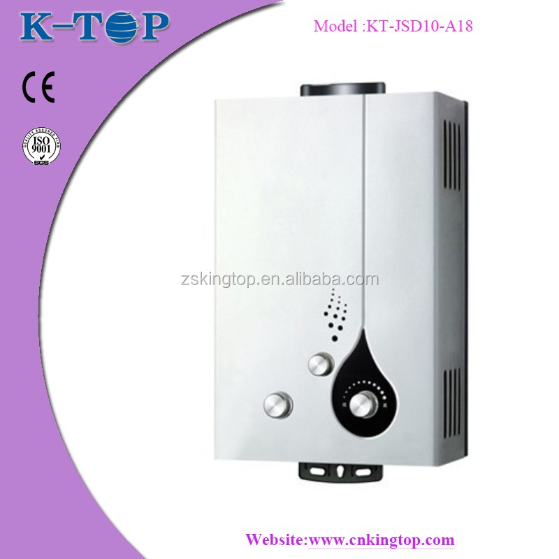 Flue type white coated panel LPG 6 Liters gas water heater