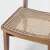Import FN-1119 beech wood rattan seat C chair by Gubi wood rattan dining chair from China