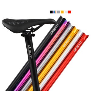 Folding Bike Seatpost 33.9mm Ultralight Bicycle Seat Tube 33.9x600mm CNC Bike Seat Post For Bicycle Seat Tube Cycling Parts