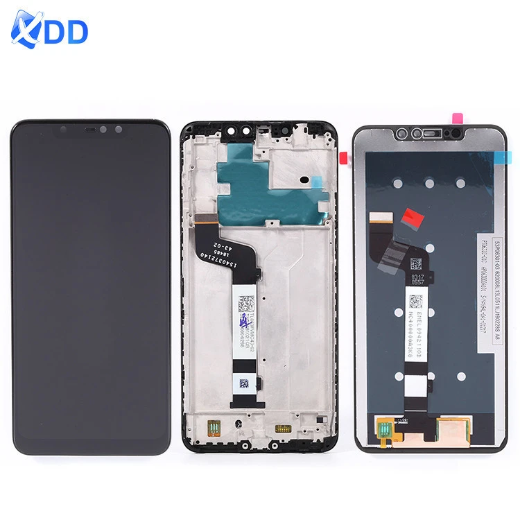 Note 6 pro screen replacement mobile phone LCD screen with frame digitizer accessory parts LCD screen