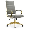 Foshan Manufacturer Metal Multifunction Ergonomic Modern High Quality Leather Executive Office Chair