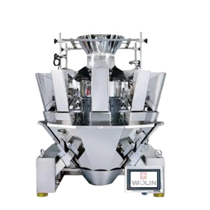 Frozen vegetable fruit meat weighing filling 10 head multihead packaging machine