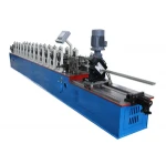 Fully Automatic Cold Steel Strip Profile C Purlin Roll Forming Machinery