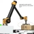 Import Fully Automatic Collaborative Cobot Robot Arm Palletizing with 6 Axis Arm Robot for Logistics Pallets Packaging Palletizing from China