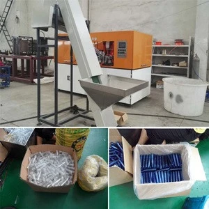 Fully automatic extrusion blow molding plastic/ pet bottle /mold blowing machine price