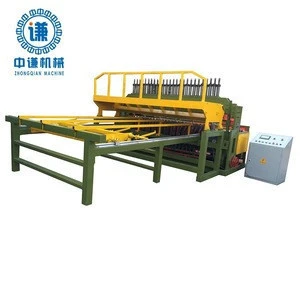 Fully automatic reinforcing wire mesh welding machine