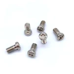 Furniture Hardware Fasteners Steel Bolts Full Thread Pan Cross Recessed Head Bolts