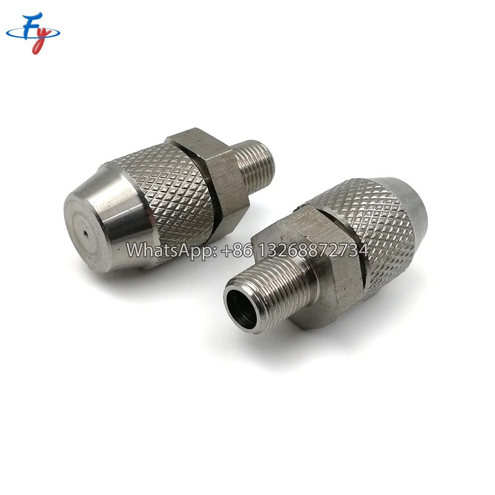 FY Cooling or Dust Suppression Dry Fog Cannon Ss Water Fine Mist Spray Nozzle, Snowmaker Dust Removal Fog Spray Nozzle