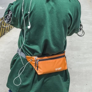 Gear Up Water Bottle Holder Running Sport Waist Bag Black Sublimation Green Fanny Pack Money Belt bag