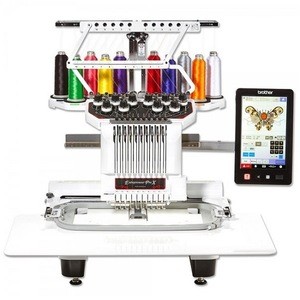 Genuine Brother Pr1000e 10 Needle Industrial Embroidery Machine