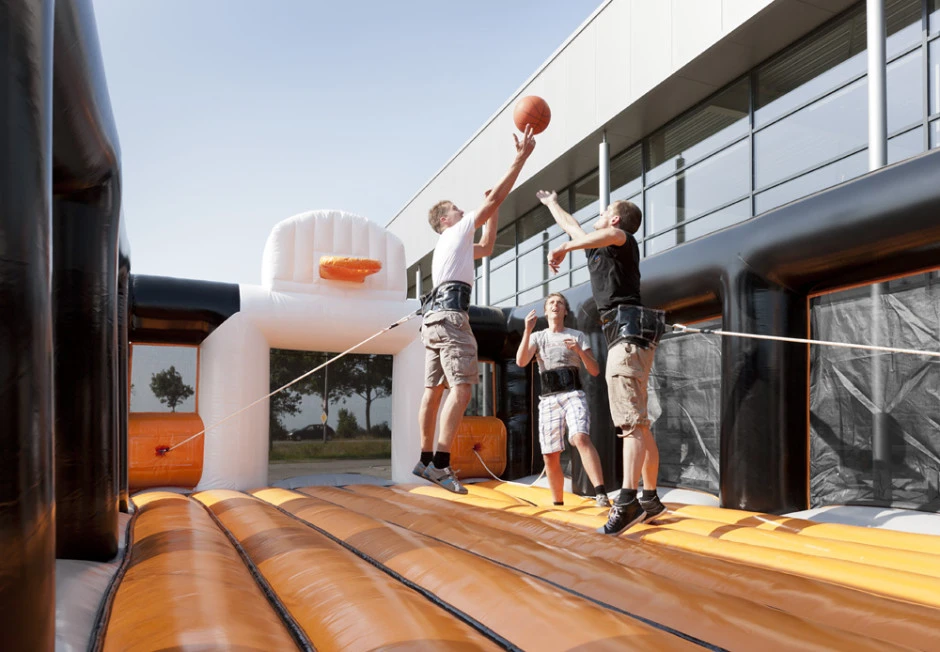 giants Inflatable basketball sports arena/ outdoor basketball court inflatable sport game