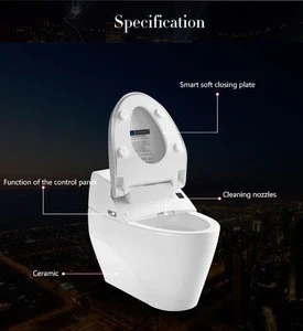 Gizo LZ-0701 Electric high end Factory supply One piece Smart integrated toilet