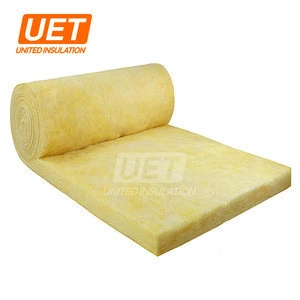 glass wool blanket 48kg/m3 5kg and board ce construction &amp; real estate materials roof exported to brazil faced with wmsk for