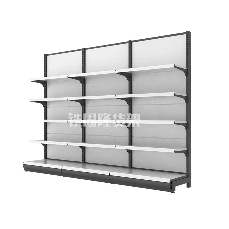 Gondola Shelving Wall Units Double-sided Shelves Display Shelves for Pharmacies,supermarket Shelf Display Stand 150kg/layer 1-7