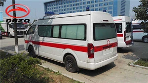 Good Quality Jinbei HIACE patient transport emergency ambulance with standard equipments