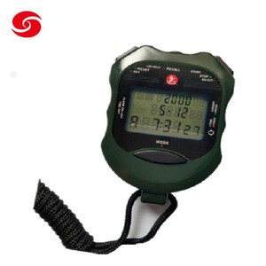 good quality professional military police army training stopwatch timer chronograph